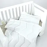 Дитяча ковдра у ліжечко холлофайбер 100х135 всесезонна Papaella Comfort IDEIA, фото 9