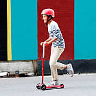 Самокат Micro серії Maxi Deluxe - Червоний MMD026, фото 9