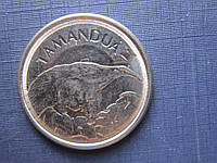 Монета 10 крузейро Бразилия 1994 фауна муравьед