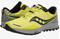 Кроссовки трейловые беговые Saucony Xodus 11 желтые. Размер 45 EUR ,29 см