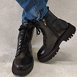 Черевики жіночі спортивні на байці шкіряні від виробника модель ШТ25-1118, фото 2