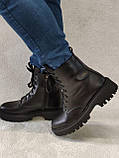 Черевики жіночі спортивні на байці шкіряні від виробника модель ШТ25-1118, фото 3