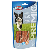Ласощі Trixie для собак PREMIO Goose Filets філе гусака 65 г