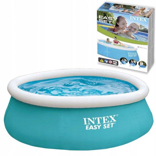 Наливной Бассейн Intex 28101 NP Easy Set (183Х51см, 886л), Голубой ...