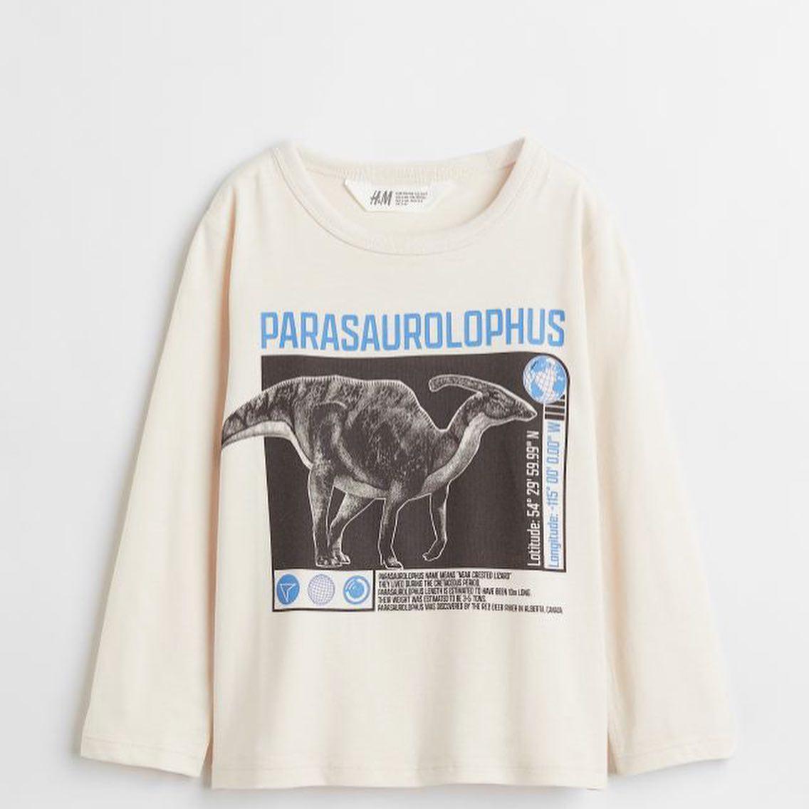 Реглан для хлопчиків Parasaurolophus (Дінозавр)