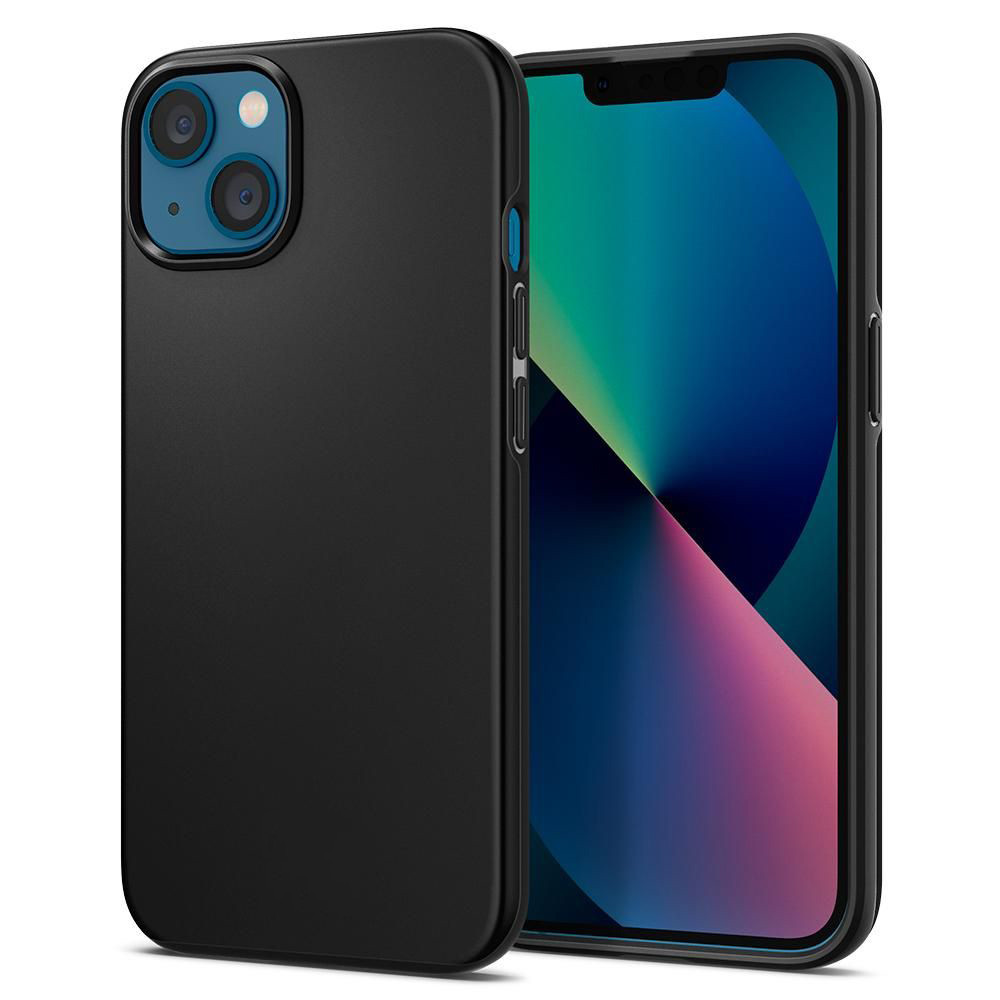 Чорний силіконовий чохол iPhone 13 Mini, фото 1