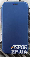 Чохол-книжка для Huawei Y5P в тех. упаковціPremium Leather Case- синій