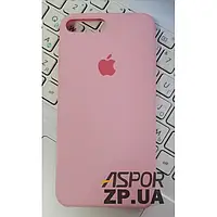 Чехол-накладка для iPhone 7 Plus/8 Plus "Apple Silicone Case"- №6 светло- розовый