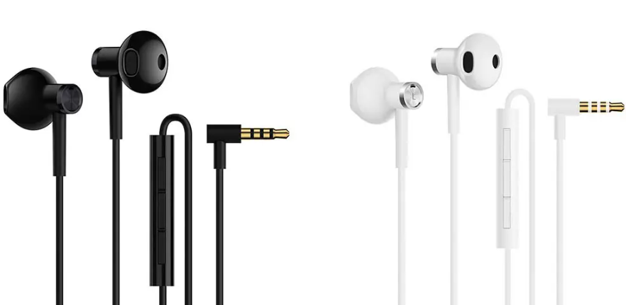Наушники Гарнитура Xiaomi Hybrid Hi-Res Mi Dual Driver Half-In-Ear.