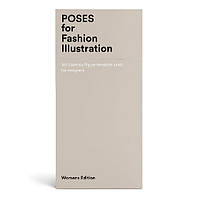 Книга Poses for Fashion Illustration (Card Box): 100 essential figure template cards for designers (Eng.)