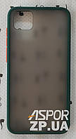 Чехол-накладка для Huawei Y5P 2020 Darkened- темно- зеленый