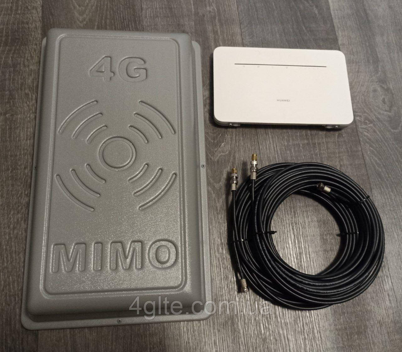 Готовий комплект 4G Huawei B535 з антеною MIMO 2х17Дб, фото 1