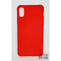 Чехол-накладка для iPhone X/XS TPU Soft case- красный