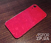 Чехол-накладка для iPhone XR Marble Glass- красный