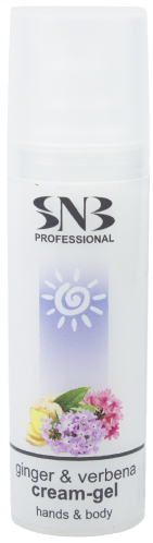 Крем-гель для рук і тіла зимовий догляд імбир і вербена SNB Protective Hands and body Cream Winter Care Ginger and Verbena 30 мл