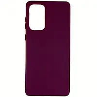 Чехол-накладка для Samsung A73 Candy- бордовый