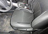 Чохли на сидіння Тойота Ауріс (чохли з екошкіри Toyota Auris стиль Premium), фото 3