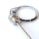 Датчик температури з різзю М27х2 термопротив Pt100 XKWZP-291, фото 3