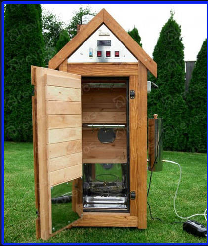 Купить Коптильня деревянная для холодного и горячего копчения 3 в 1 с ...