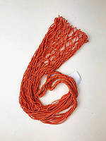 Плетеная сумка (макраме) от SOX рыжего цвета