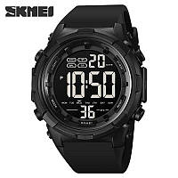 Электронные спортивные мужские часы Skmei 1845BK All Black