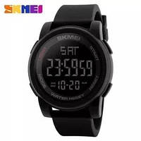 Электронные спортивные мужские часы Skmei 1469BKBK Black-Black