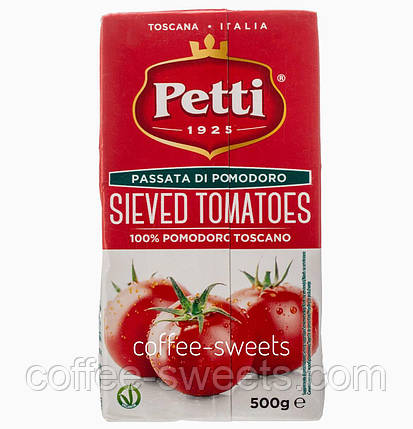 Томатна паста Petti Sieved tomatoes 500г, фото 2