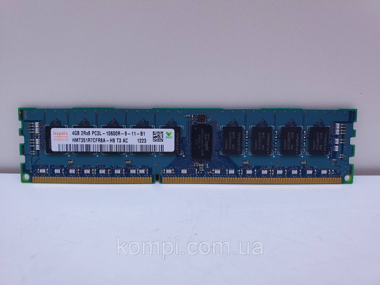 Оперативная память Hynix 4Gb DDR3 1333Mhz PC3L-10600R ECC REG для Серверів