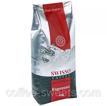 Кава зернова SWISSO Espresso,1 кг, фото 2