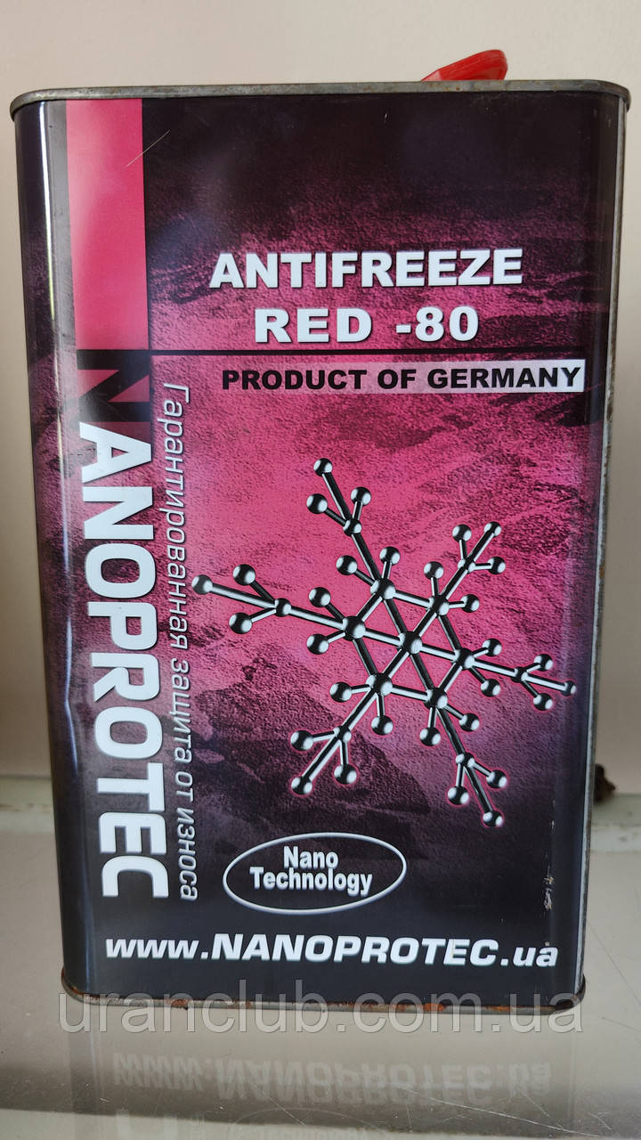 Антифриз нанопротек nanoprotec " (нанопротек) концентрат -80 4 л.