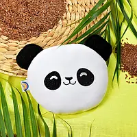 Подушка-грелка Панда с семечками льна ТМ Идея