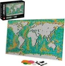 Конструктор LEGO Art 31203 Mapa świata