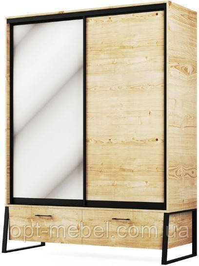 Шафа 2Д2Ш Лофт Світ Меблів, фото 1