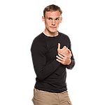 Світшот, пуловер чоловічий Brotherhood T.OR чорний, фото 2