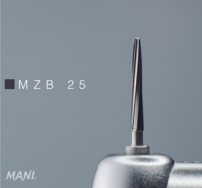 Хірургічний Бір MZB 25 , Фісура Закруглена, Оригінал (Mani), фото 1