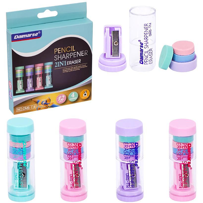 Купить Точило 2 в 1 с ластиком, цена 20.35 грн — Prom.ua (ID#1659590182)