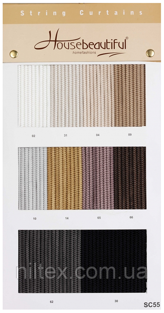 Штори нитки (нитяні штори) — канати. Код: SC55 т (150*300) , фото 1