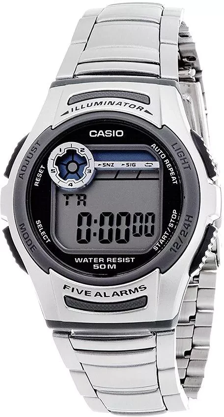 Годинник чоловічий Casio W-213D-1AVDF електронний