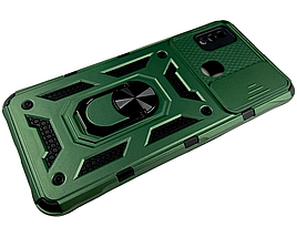 PC + TPU чохол Camshield Armor для ZTE Blade A51 / зелений, фото 3