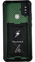 PC + TPU чохол Camshield Armor для ZTE Blade A51 / зелений, фото 5