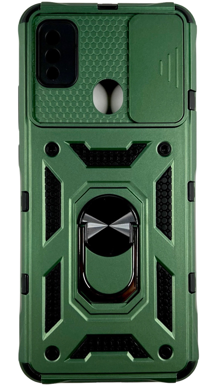 PC + TPU чохол Camshield Armor для ZTE Blade A51 / зелений