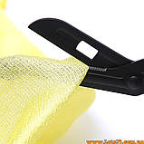 Тактичні медичні атравматичні 7" ножиці Парамедик для виживання і військової аптечки ножниці з карабіном Олива, фото 4