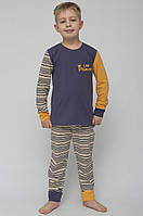 Піжама костюм для хлопчика з бавовни р. 104-170