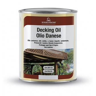 Датське (палубне) масло DECKING OIL (danish oil) Borma прозоре 0,2л, 1л (розлив), фото 2