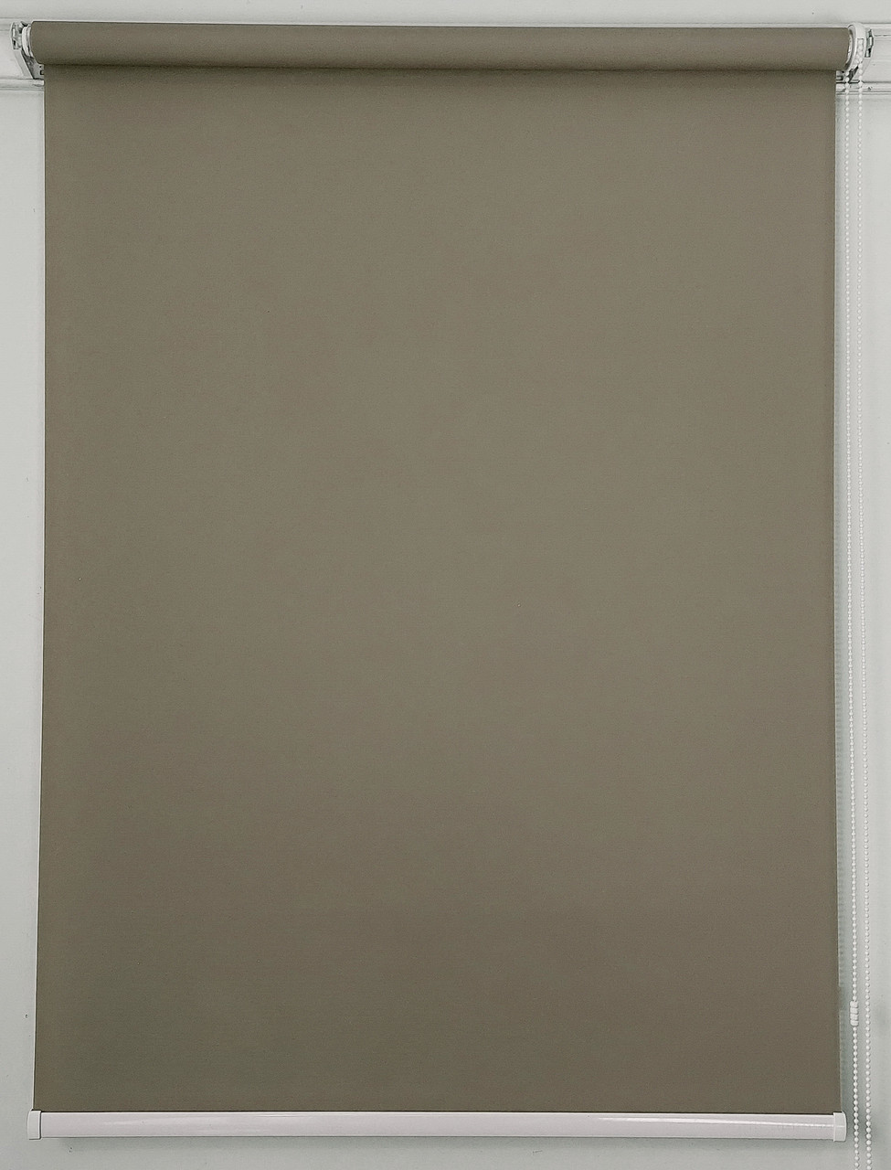 Рулонна штора А-828 Коричнево-сірий