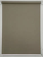 Рулонная штора А-828 Коричнево-серый
