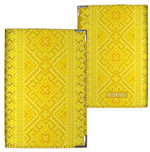 Обкладинка на паспорт Орнамент желтый (PD_UKR162_ZHL)