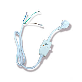 Кабель ПЗВ (шнур) електричний для бойлера, 16А, 230v, 30 ma / для водонагрівачів всіх типів