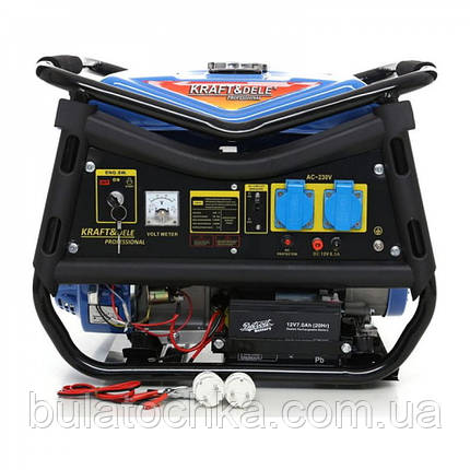 Генератор бензиновий Kraft & Dele KD143 3,0 kBт (стартер), фото 1