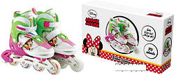 Роликові ковзани Disney Minnie Mouse M (34-37) c металевою рамою (RS0112)